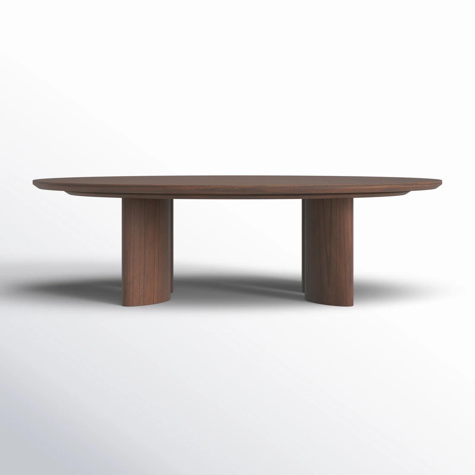 Joss & Main Caya Oval Wood Coffee Table & Reviews | Wayfair | Wayfair North America