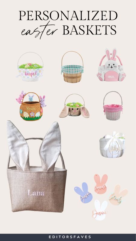 Personalized easter baskets for kids

#LTKkids #LTKGiftGuide #LTKSeasonal