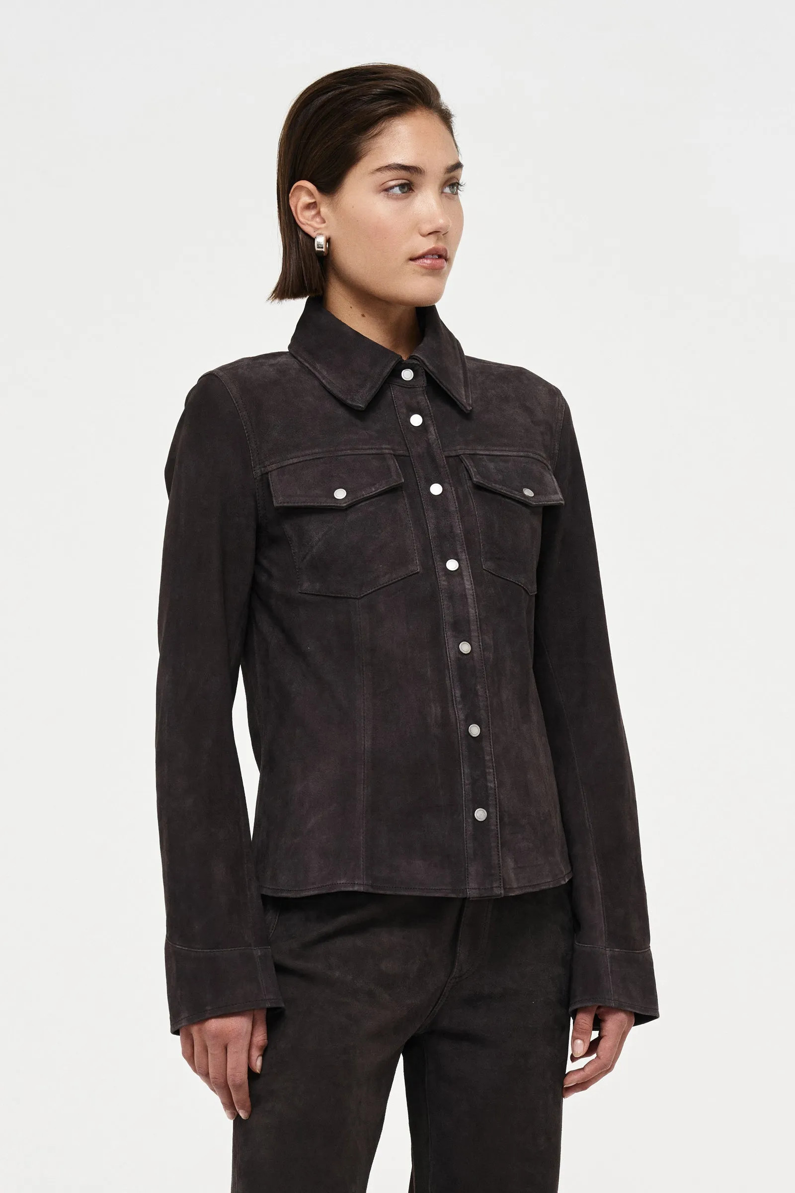 Alt Suede Jacket - Bark | Neuw Denim