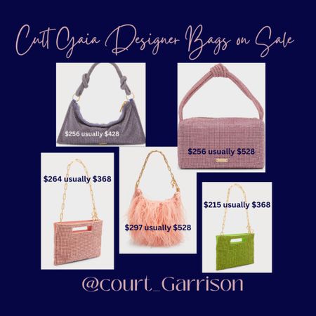 Designer Cult Gaia Bags on sale! Crystal shoulder bags, embellished top-handle bags and the gorgeous Gia Ostrich Feather Shoulder Bag! Such perfect wedding guest bags to compliment your wedding guest dress! These sales are amazing! 
.
.
.
.
.
#weddingguest #summer #handbags #clutch #cultgaia #designerbags #datenight #crystalbags #sparklepurse #purse 

#LTKFind #LTKitbag #LTKwedding