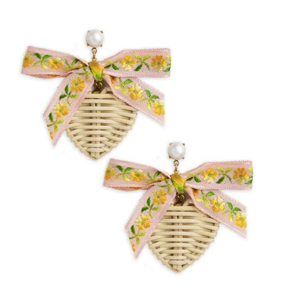 Eloise Ribbon Rattan Hearts | The Avenue