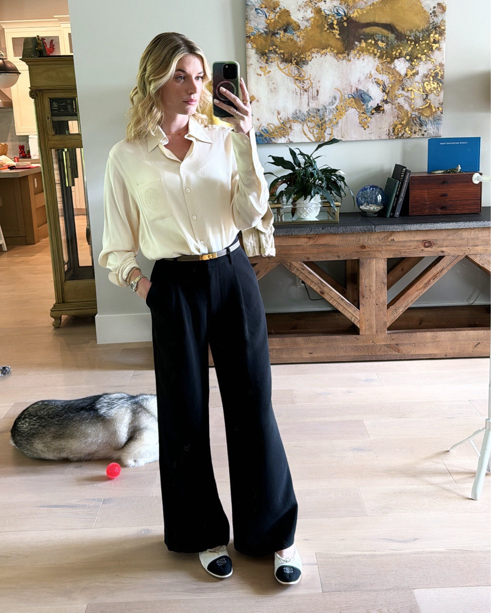 Corporate work wear outfit but make it designer 

#LTKItBag #LTKStyleTip #LTKSeasonal