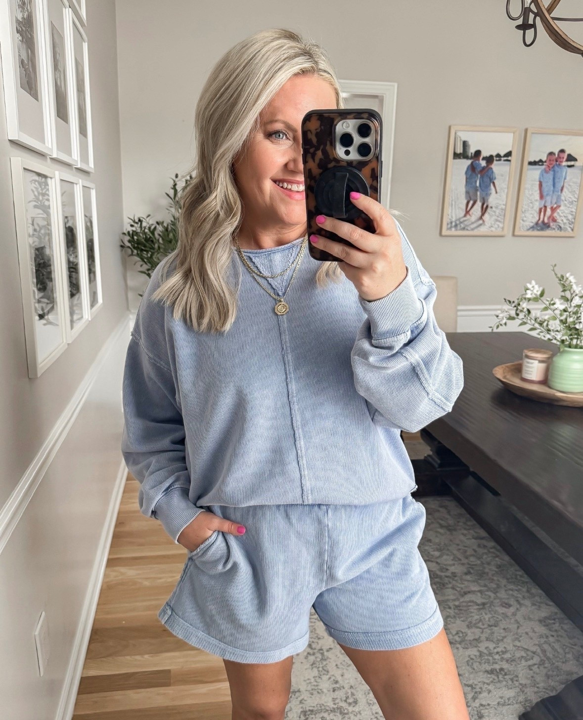 BESTSELLER! This set is the definition of comfy and cute. The ribbed texture gives it that elevated feel while still being insanely soft, and the relaxed fit makes it perfect for everyday wear or travel days. An easy throw on outfit that still looks put together.

matching lounge set casual outfit comfy set everyday style travel outfit athleisure look ribbed set relaxed fit outfit easy outfit ideas lovelylifestyling 

#LTKOver40 #LTKTravel #LTKootd