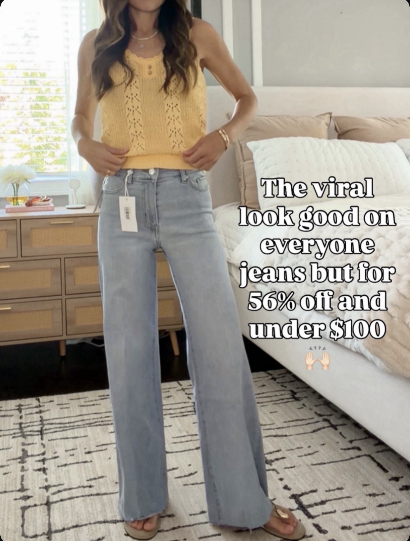 The jeans that somehow look good on everyone. The fit, the wash, the price… no notes.  Wearing size 24

#LTKootd #LTKSaleAlert #LTKOver40