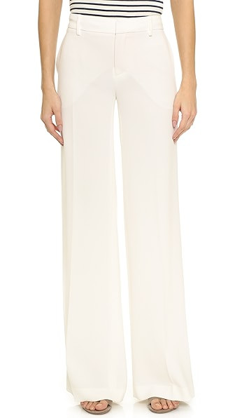 Nili Lotan Wide Leg Soft Trousers | Shopbop