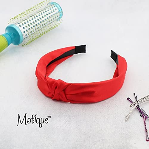 Red Satin Knot Headband for Women | Amazon (US)