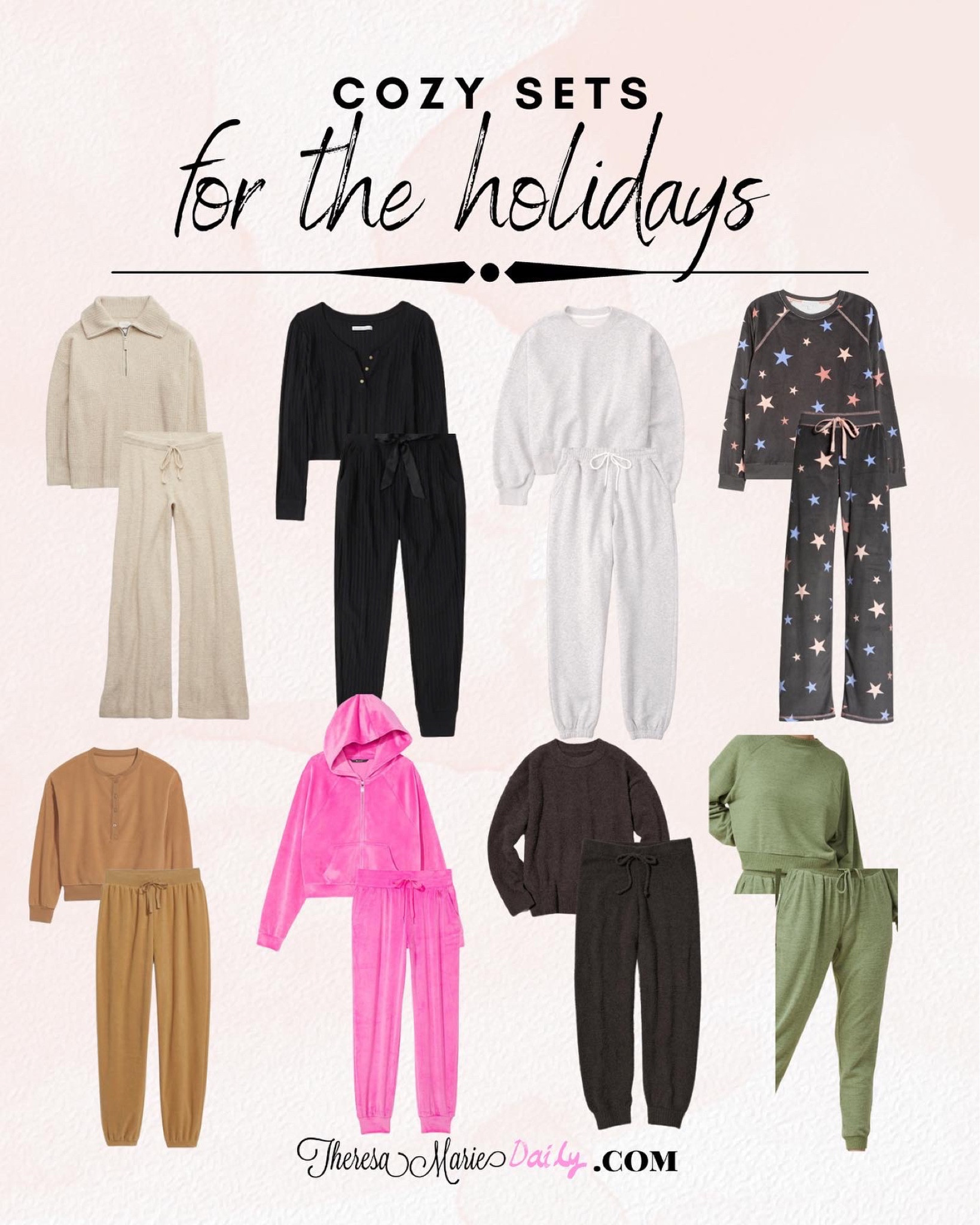 Cozy Sets for the Holidays🎄🥰


Lounge set 
#holiday
#cozyoutfit
#matchingsets
#christmas

#LTKSeasonal #LTKHoliday #LTKCyberweek