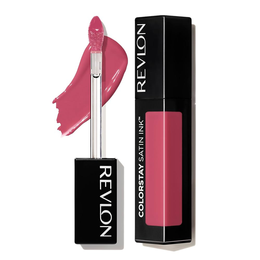 REVLON ColorStay Satin Ink Crown Jewels Liquid Lipstick, Longlasting & Waterproof Lipcolor, Moist... | Amazon (US)