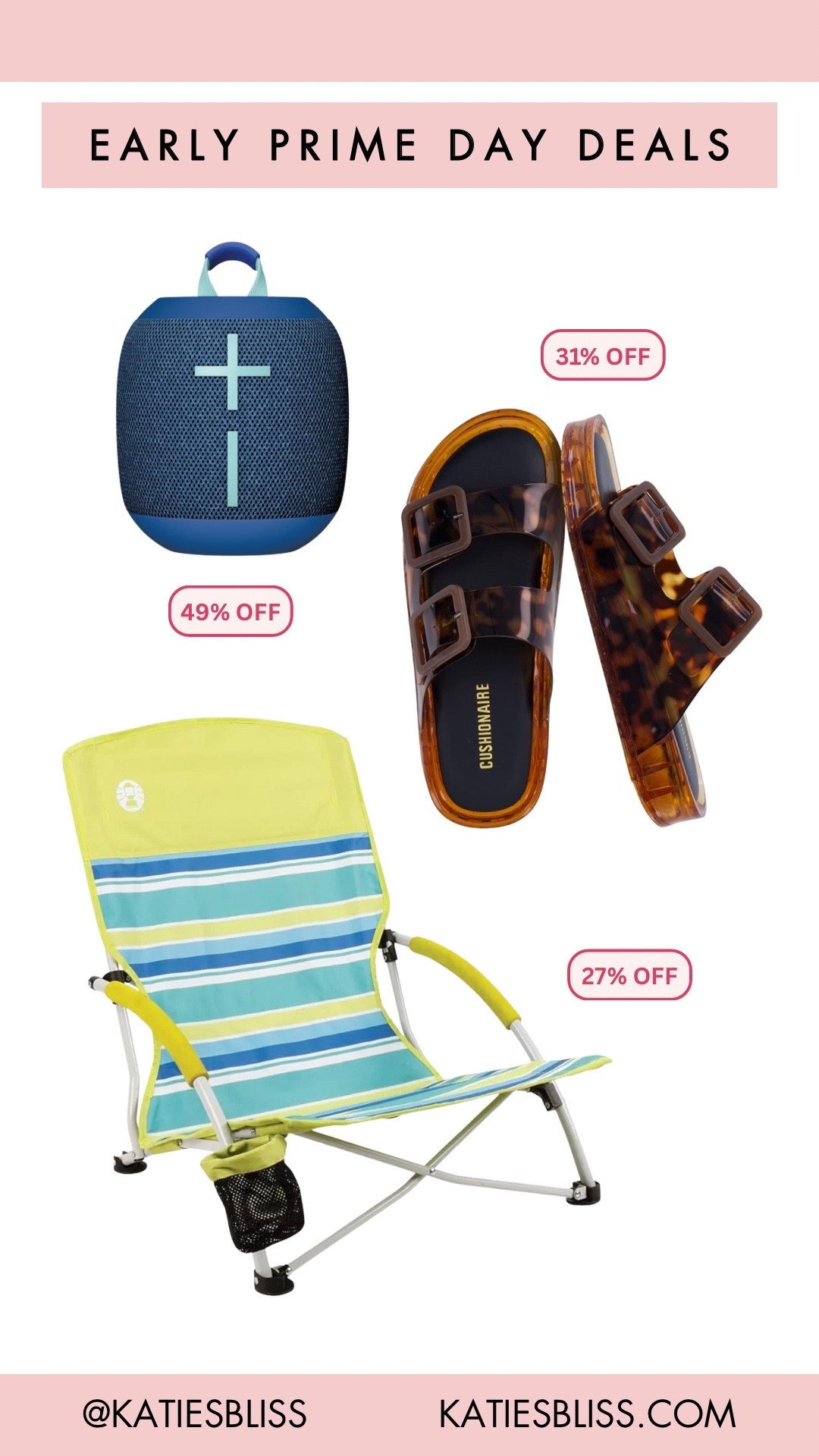 Daily deals ✨ Amazon prime day early deals

Amazon. Deal. Sale. Markdown. Sandals. Jelly. Speaker. Beach chair. Foldable chair. Pool chair.

#LTKSaleAlert #LTKSeasonal