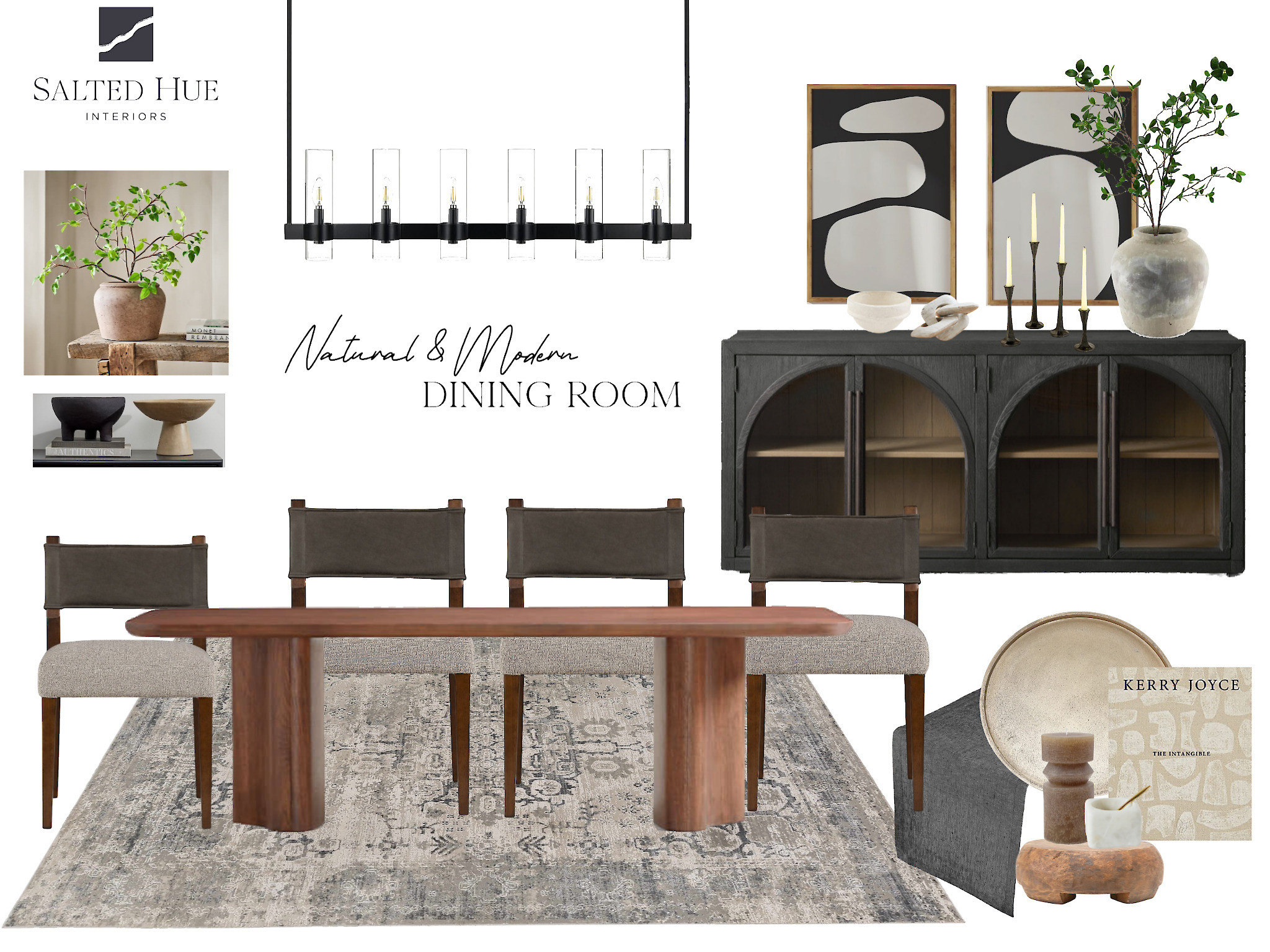 Bringing modern warmth to your living room 🤎✨ This moodboard blends rich dark woods, earthy textures, and clean lines for a grounded yet elevated look. Natural tones, timeless materials — the perfect foundation for a cozy, modern space.

Tap to shop the pieces that bring this design to life 

 #LTKSeasonal #LTKHome #LTKStyleTip