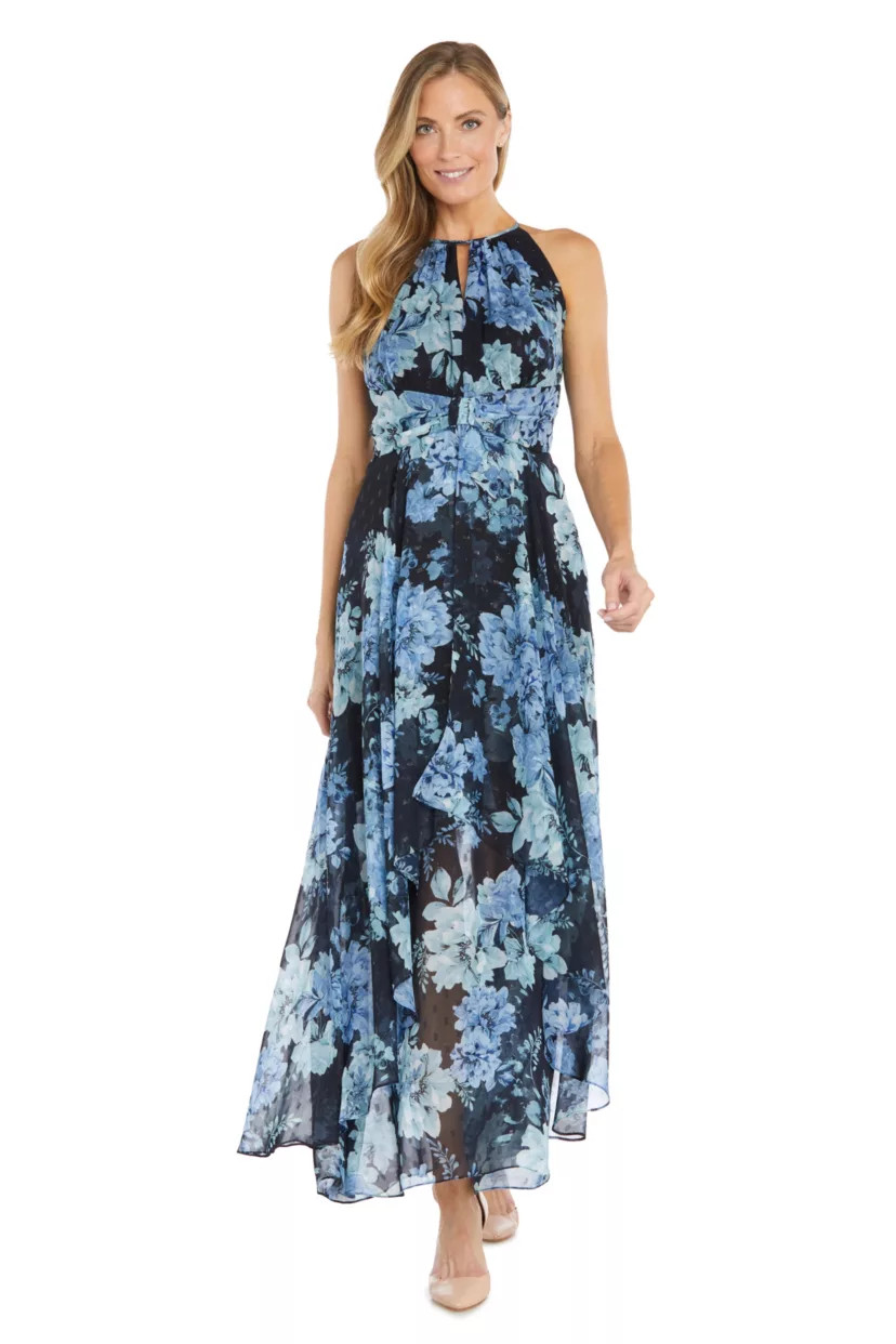 Long Printed Dress | Belk