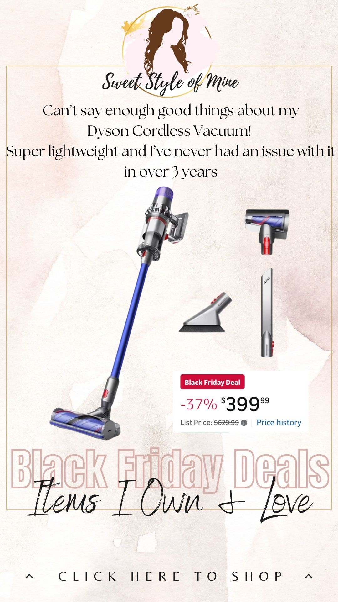 Black Friday deal: Dyson cordless vacuum 🎄❤️ I’ve had mine for over 3 years and still love it, no issues! 

#LTKGiftGuide #LTKHoliday #LTKCyberWeek