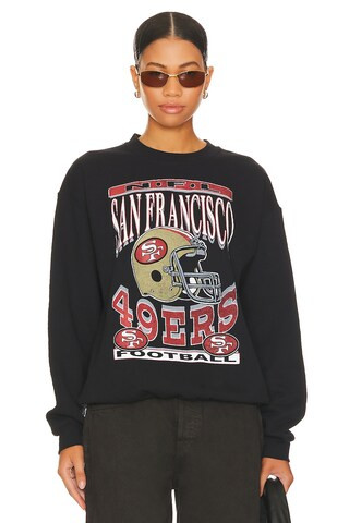 Junk Food 49ers Helmet Flea Market Crew in Black from Revolve.com | Revolve Clothing (Global)