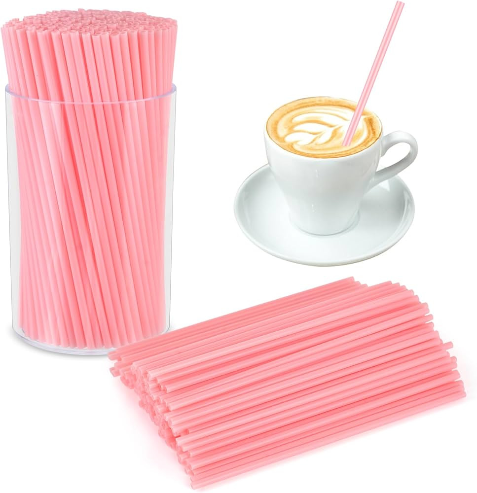 500 Pcs Pink Coffee Stir Sticks Set Coffee Stirrers Holder Acrylic Stir Stick Holder Bar Straws C... | Amazon (CA)