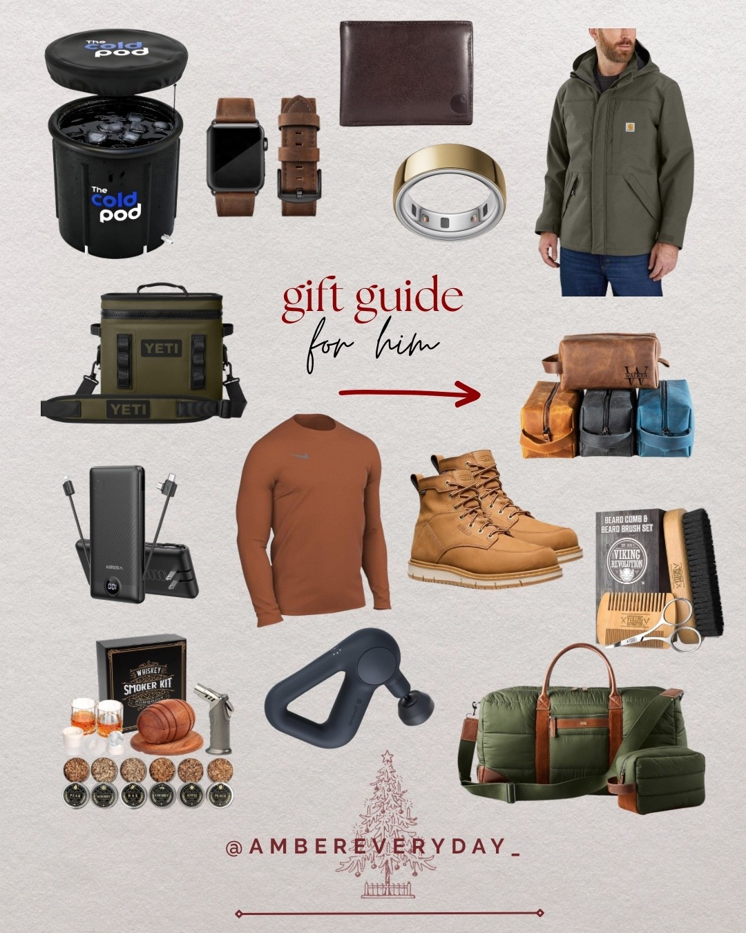 Rounded up my favorite gifts for him 🖤 Hope this makes your holiday shopping simple + stress-free 🎄

#LTKMens #LTKGiftGuide #LTKHoliday