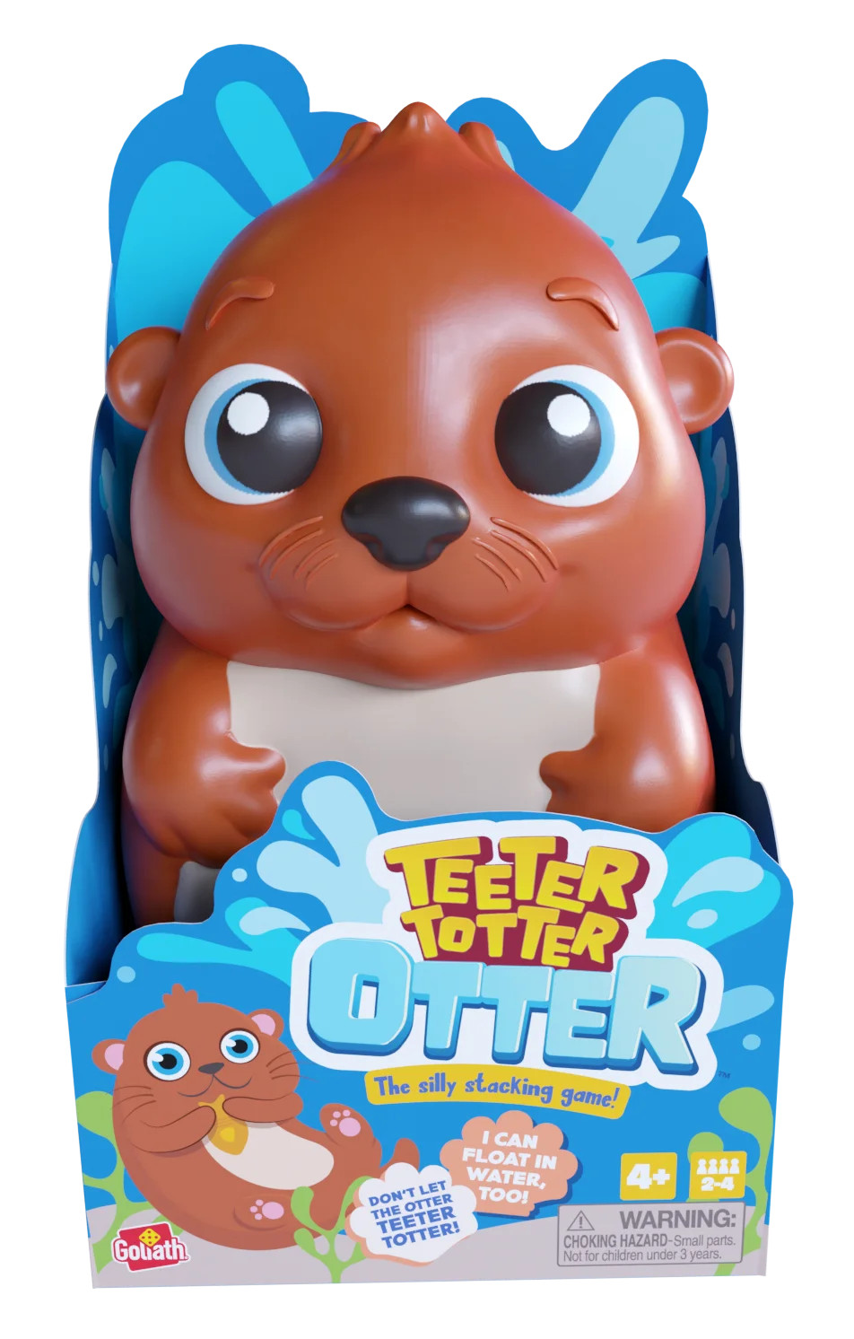 Goliath Teeter totter Otter Game - the Silly Stacking Game That Floats in the Water | Walmart (US)