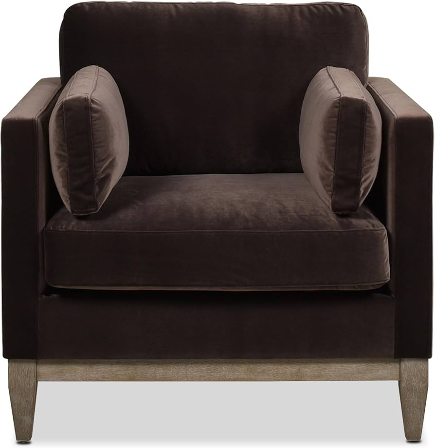 Jennifer Taylor Home Knox 36" Modern Farmhouse Performance Velvet Large Living Room Accent Arm Ch... | Amazon (US)