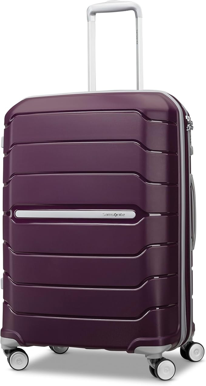 Samsonite Freeform Medium Luggage with Dual 360° Spinner Wheels - Checked Suitcase - TSA Lock, A... | Amazon (US)