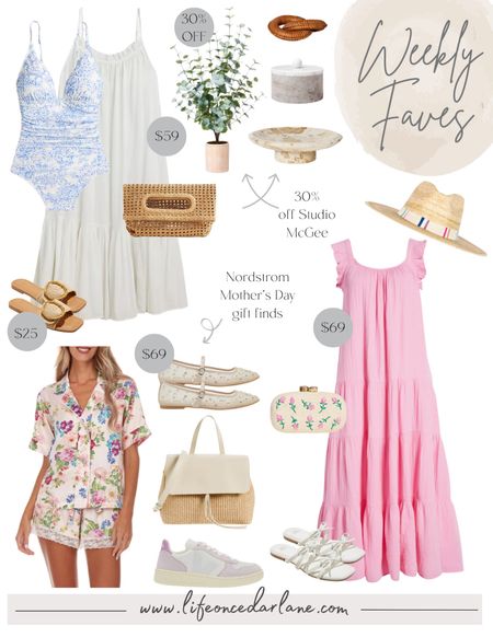 Weekly Faves- check out what we are loving! From new arrivals, sales, home decor and more! Loving this cute spring dress & comes in lots of colors too! finds! Plus Mother’s Day gift finds!

#whitedress #springfashion #outdoorhome#LTKxTarget 


#LTKfindsunder100 #LTKsalealert #LTKhome