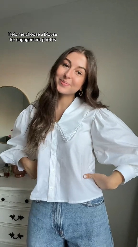 Blouses for engagement photos 
