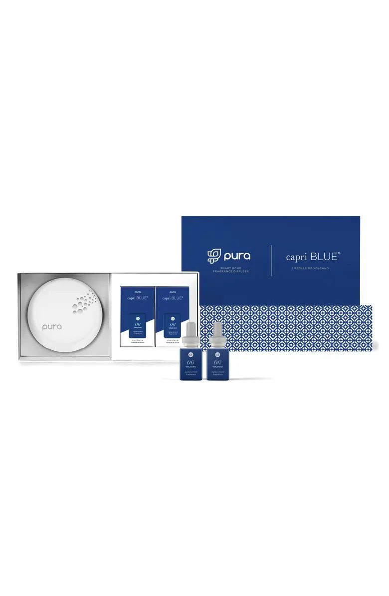 x Capri Blue Smart Home Diffuser & 4 Fragrance Refills SetPURA | Nordstrom
