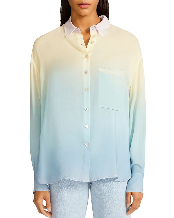 BB Dakota by Steve Madden BB DAKOTA Take a Trip Ombr&eacute; Boyfriend Shirt Tunic Back to Result... | Bloomingdale's (US)