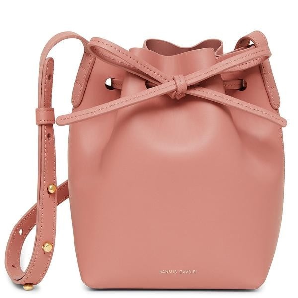 Mini Mini Bucket Bag - Blush | MANSUR GAVRIEL