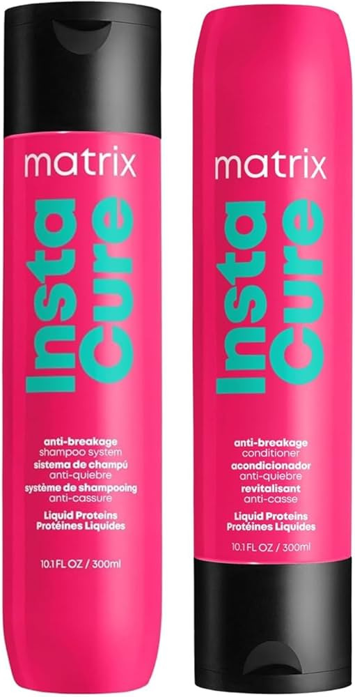 Matrix Instacure Anti-Breakage Shampoo & Conditioner Set - Repairs & Strengthens Hair, Reduces & ... | Amazon (US)