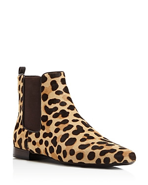 Tory Burch Orsay Leopard Print Calf Hair Chelsea Booties | Bloomingdale's (US)