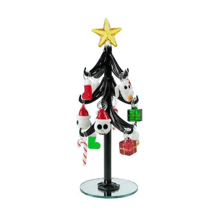 Disney, The Nightmare Before Christmas, Glass Tree, Black, 13 pieces, by Ruz - Walmart.com | Walmart (US)