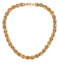 1990s D'Orlan crystal-embellished necklace