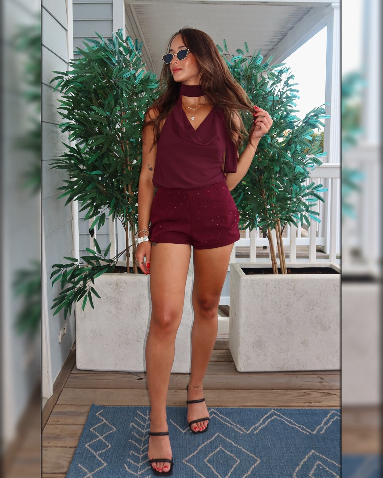 I never realized how much my hair color influenced my style until I went brunette.

Burgundy is having its moment for fall 🍷 These embellished shorts are such a good fall transition piece for date night, girls’ night, dinner, or drinks. Style them now with a going out top and heels, then add tights when the weather gets colder. They also have a matching blazer for a chic coordinated look.

#FallOutfit #BurgundyOutfit #DateNightOutfit #GirlsNightOutfit #FallFashion #GoingOutOutfit #FallTransitionStyle #NightOutOutfit #PetiteStyle #AutumnFashion
#ootd #ootn #summerstyle #monochromatic #burgundy

#LTKootd #LTKSeasonal #LTKU