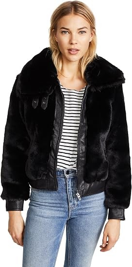 [BLANKNYC] Women's Faux Fur Coat Outerwear, Comfortable & Stylish Jacket | Amazon (US)