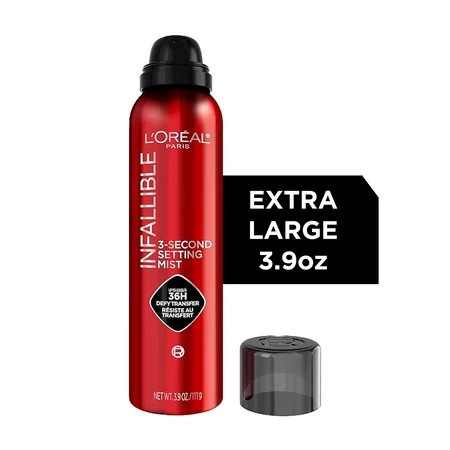 L Oreal Paris Infallible 3-Second Setting Spray up to 36H wear 3.9 oz | Walmart (US)