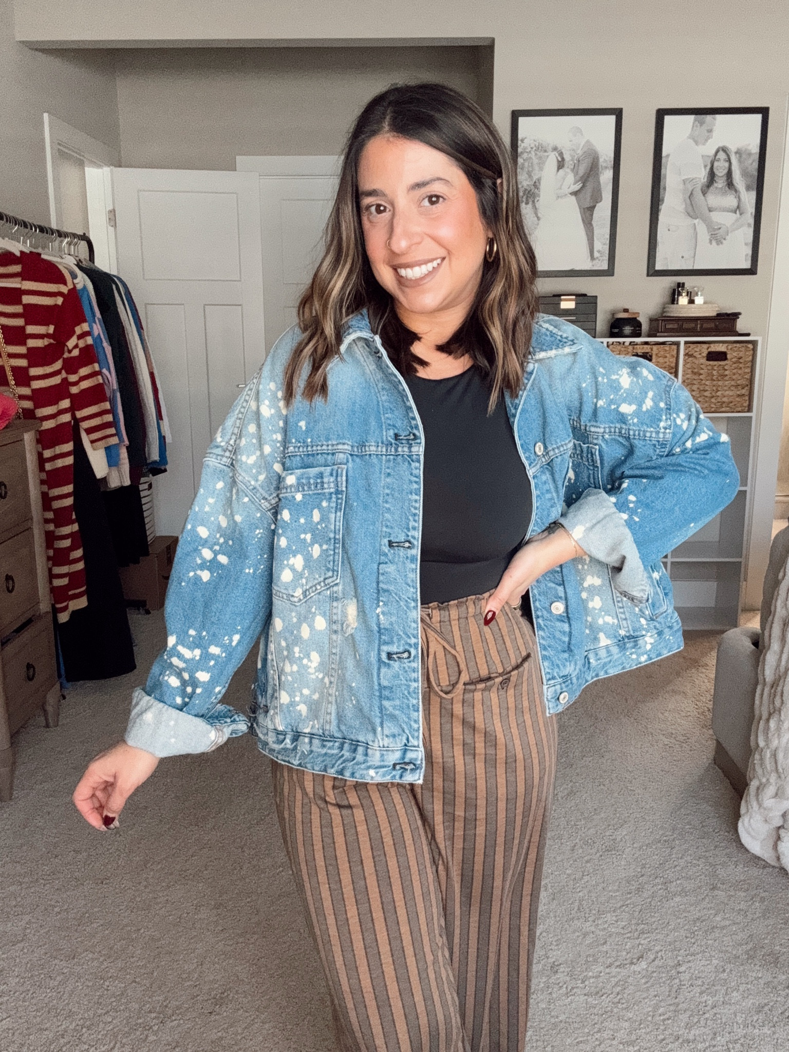 Size small in denim jacket 

#LTKFindsUnder50 #LTKStyleTip #LTKSaleAlert