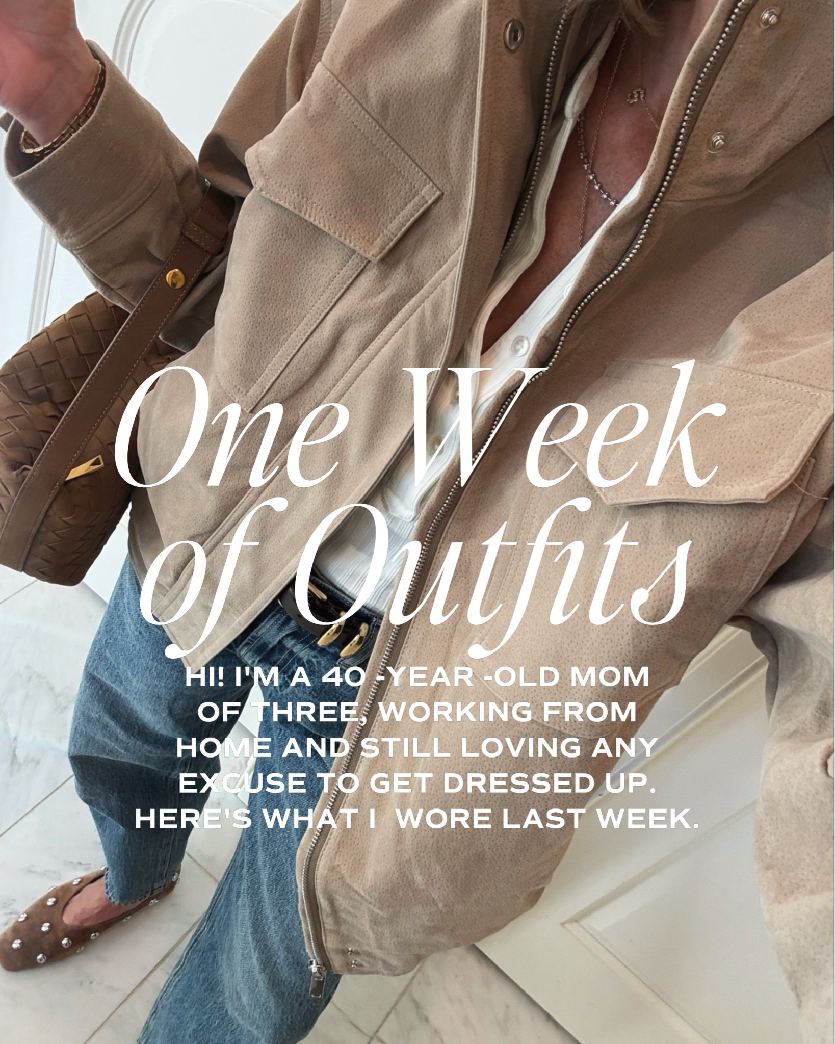 Outfit I wore this week as a working mom of 3