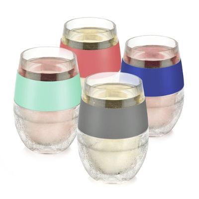 FREEZE Assorted Cooling Wine Glasses, Set of Four | Frontgate | Frontgate