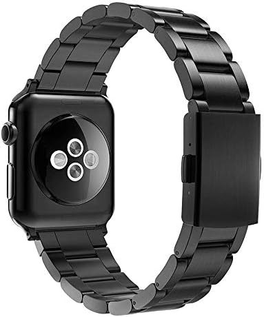 Simpeak Slim Band Compatible with Apple Watch 38mm 40mm Series 6 SE 5 4 3 2 1, Women Men Solid St... | Amazon (US)