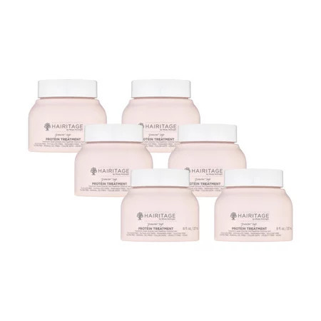 Hairitage Power Up Protein Treatment & Hair Mask 8 fl oz (Pack of 6) | Walmart (US)