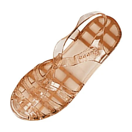ZHAGHMIN Wedges Sandals For Women Dressy Summer Women S Summer Fashion Solid Color Hollow Casual Hol | Walmart (US)