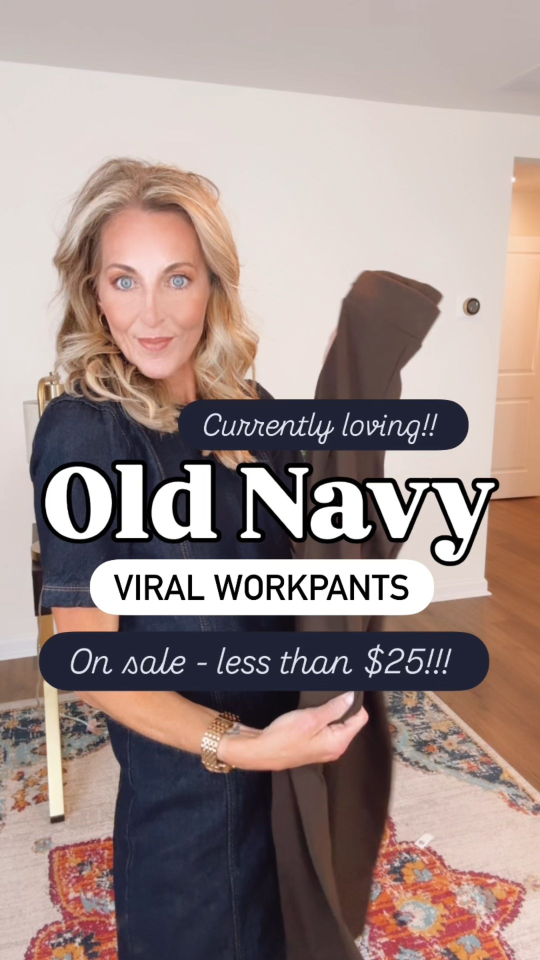 Do you wanna know what teachers love more than free snacks and jeans with a little stretch? A pair of pants that look and feel like yoga pants, but are 100% professional, looking and even better if they’re on sale. Well, I found a viral pair from Old Navy less than $25!! That’s right!! Comment PANTS - and these comfy pants that come in 4 colors will head straight to your inbox!! 

Everything in Old Navy today is 40 to 50% off and there are so many great items for teaching like these high waisted Stevie straight pants! They have a super comfortable waist band that supports in flatters. Made with a stretchy fabric machine wash. Only $23 today. I am wearing the size small. These work pants can easily be paired with any top shown here with $10 Tea linked have some other favorites that are also on sale. Now is also the time to grab your favorite cardigans because they are under $25 and some of the best. Wearing a small in the tee and cardigan.

I am 5’5 for reference!!  

teacher, teacher outfits, back to school, teacher looks 

#teacher #teachers #teaching #teachersofig #teachersofinstagram #teachersofthegram #teachergram #teacherstyle # #teachersfollowteachers #teacherfashion #teachersofinsta #workweek #workoutfits 
#teacherssupportteachers #teacherootd #shopltk #Itkstyletip #outfits #outfitinspiration #outfitoftoday #outfitideas4you #outfitsideas