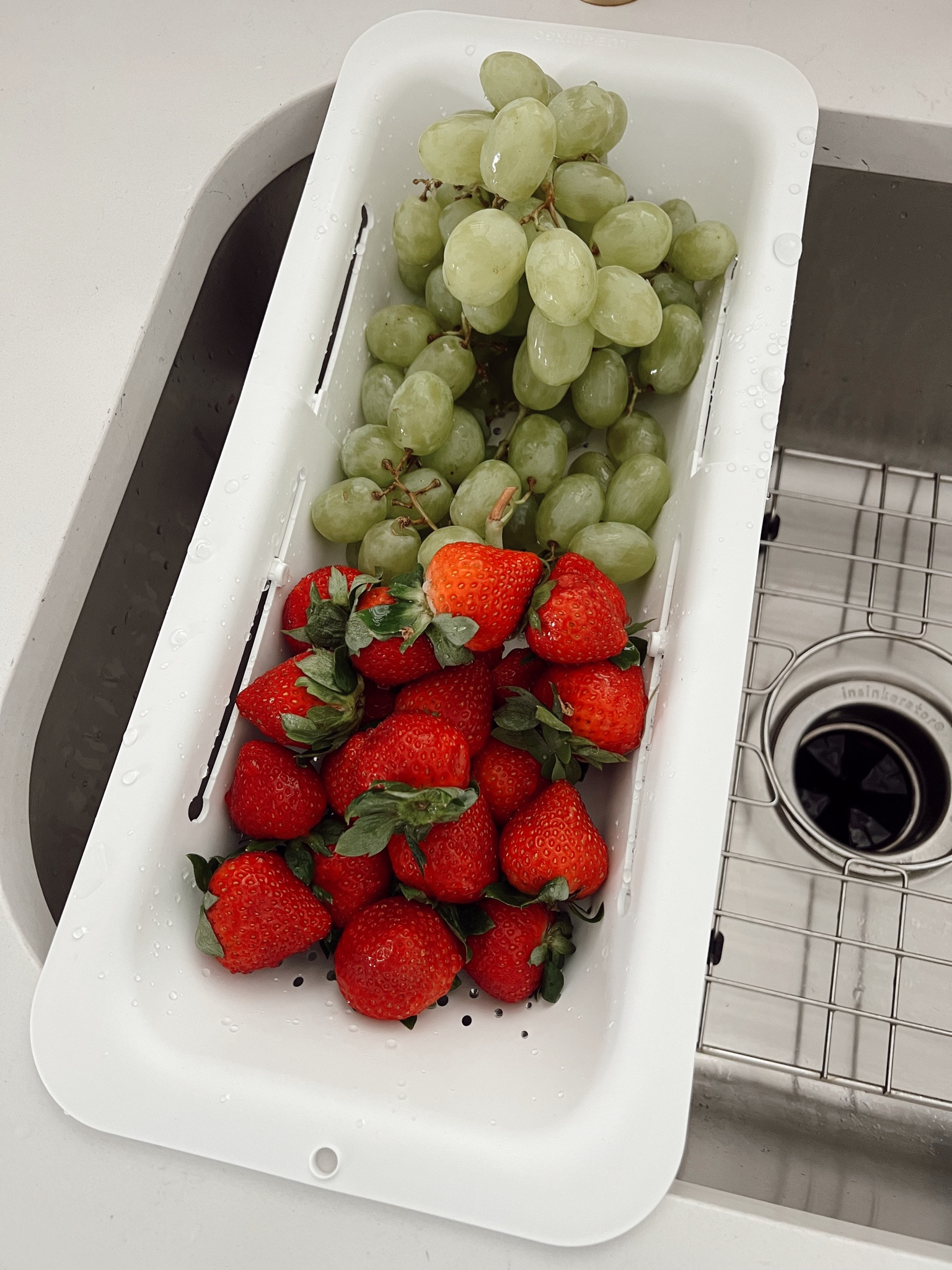 The strainer you’ll LOVE! Fits over any size sink & easily stores away. 

#LTKFamily #LTKSaleAlert #LTKHome