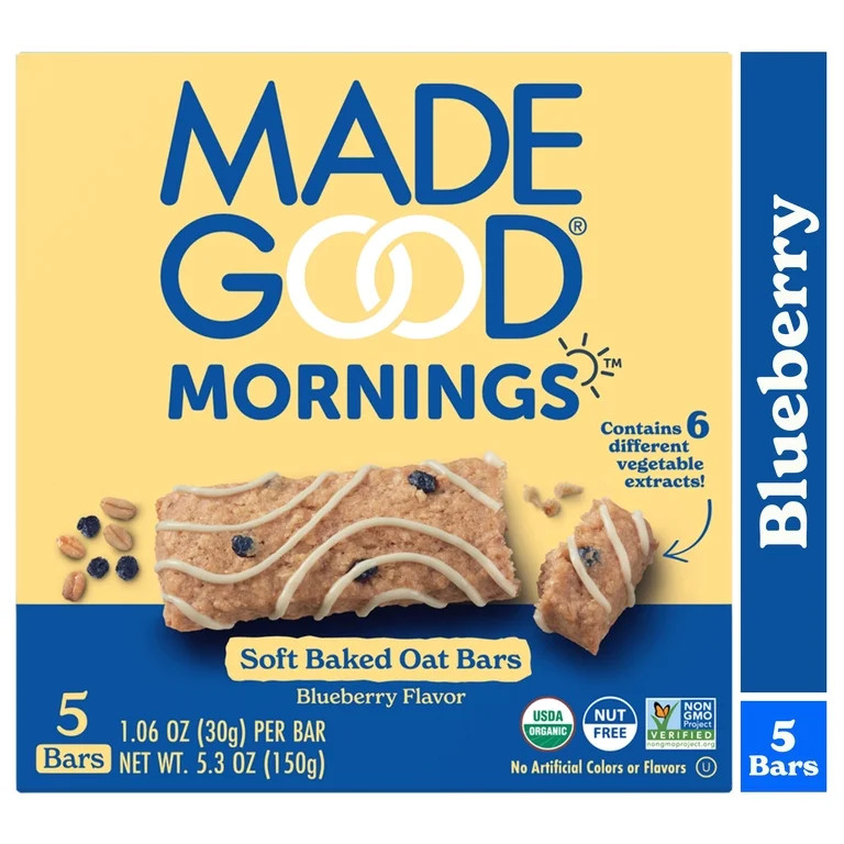 MadeGood™ Blueberry Breakfast Bars | Walmart (US)