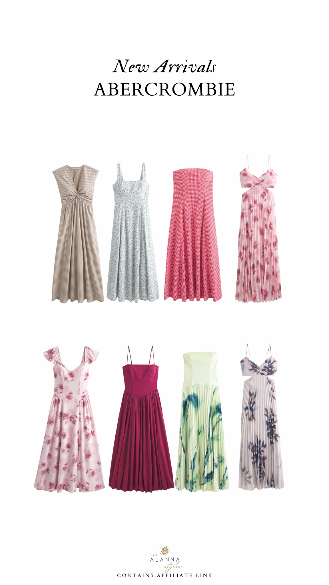 New arrivals on Abercrombie. Spring dresses 🌸

#LTKSeasonal