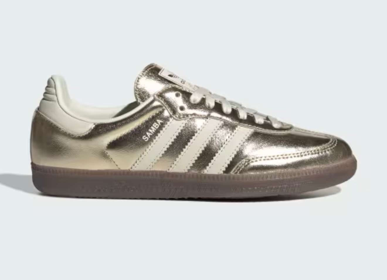 I love gold sneakers