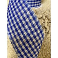 Gingham Ribbon Wreath Ribbon Summer Supplies Craft Attachment Decor Farmhouse | Etsy (US)