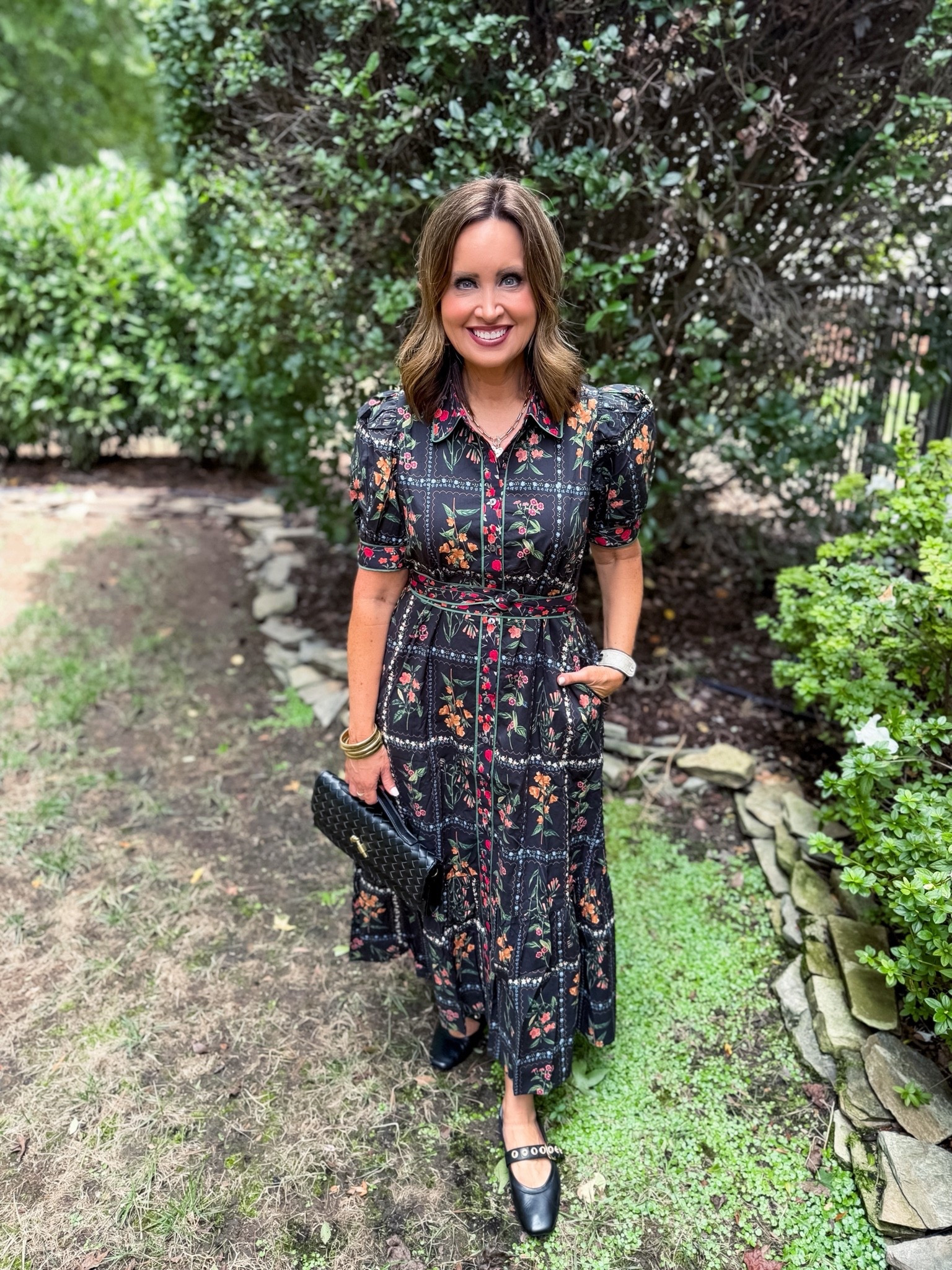 Great fall transition dress - runs generous, I recommend sizing down 

Use code LAURA on earrings and necklace

#LTKOver40 #LTKgrwm #LTKootd