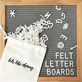 Felt Letter Board, 10x10in... | Amazon (US)