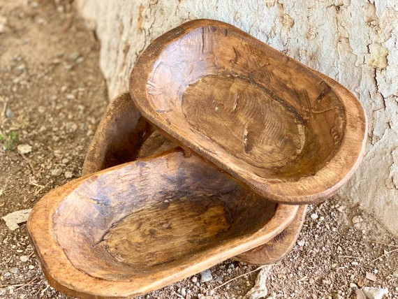 Small Primitive Wooden Bowl  Small Dough Bowl  Small Bread | Etsy | Etsy (US)