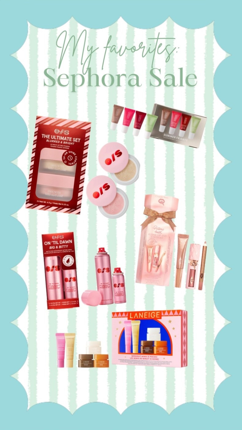 The perfect stocking stuffers for your loved ones!! Maybe even get one for yourself too! 

The Sephora Sale is live, don’t miss the chance for 20% off these great finds! 

#SephoraSale #BeautyFinds 
#Sephora #HolidayGifts #Christmas #Makeup #Beauty #GiftGuide 

#LTKBeauty #LTKGiftGuide #LTKFindsUnder50